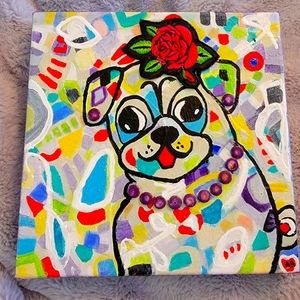 Pug pop art